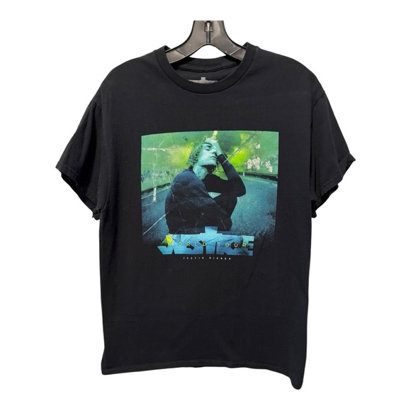 Justin Bieber - Justice World Tour 2022 T-Shirt - Size Medium - Picture 1 of 8